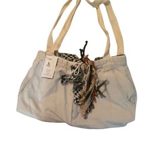10x18 Handmade  bag made from upcycled pants